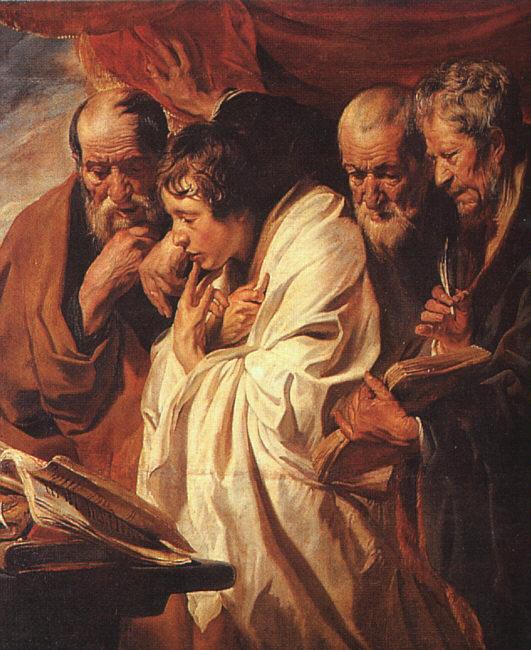Jacob Jordaens The Four Evangelists oil painting picture